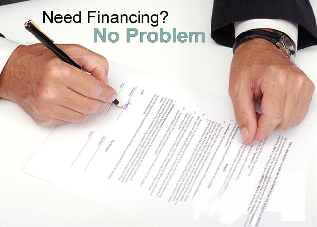 Need Financing? No Problem