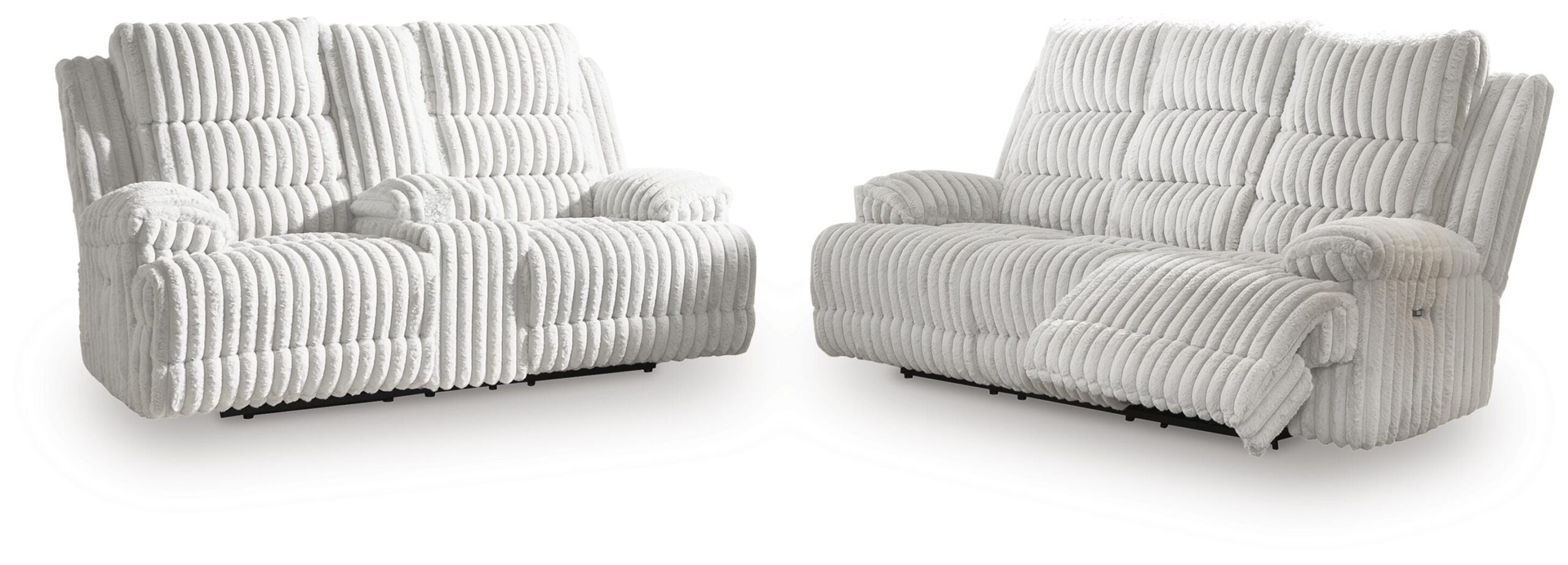 020026c357ce6c842327366a585021c9 Rhines Falls Power Reclining Sofa and Loveseat - Image 1
