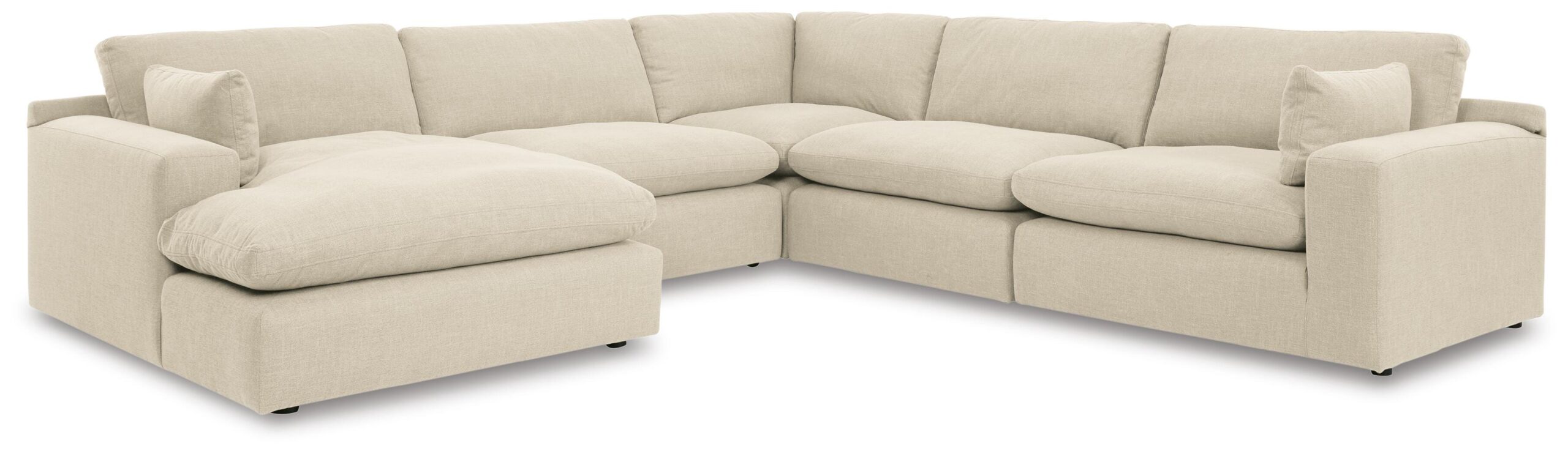03ed31d50d715e715203e4d73a88f7a0 Elyza 5-Piece Sectional with Chaise - Image 1