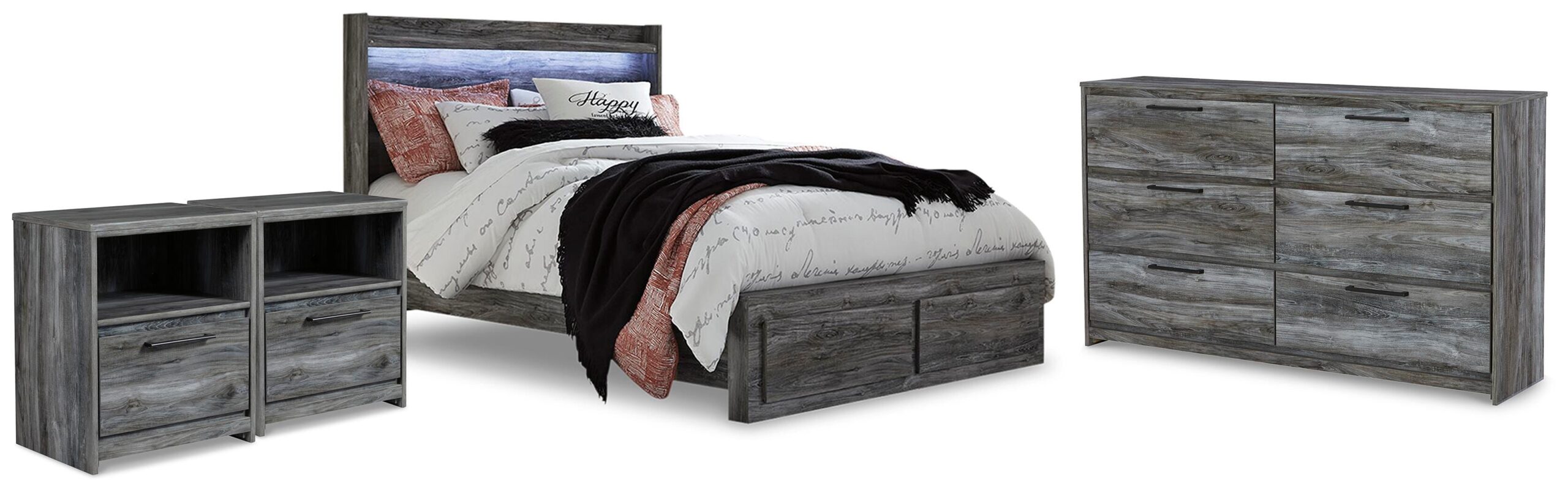 086e92ef033d630f49af681488603d89 Baystorm Queen Panel Storage Bed, Dresser and 2 Nightstands - Image 1