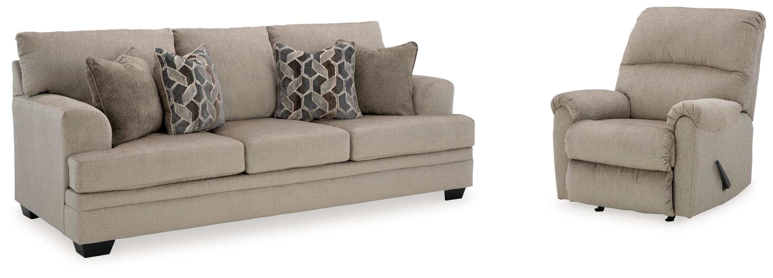 0aa95c145b8c94774cf7e983bee580d3 Stonemeade Sofa and Recliner - Image 1