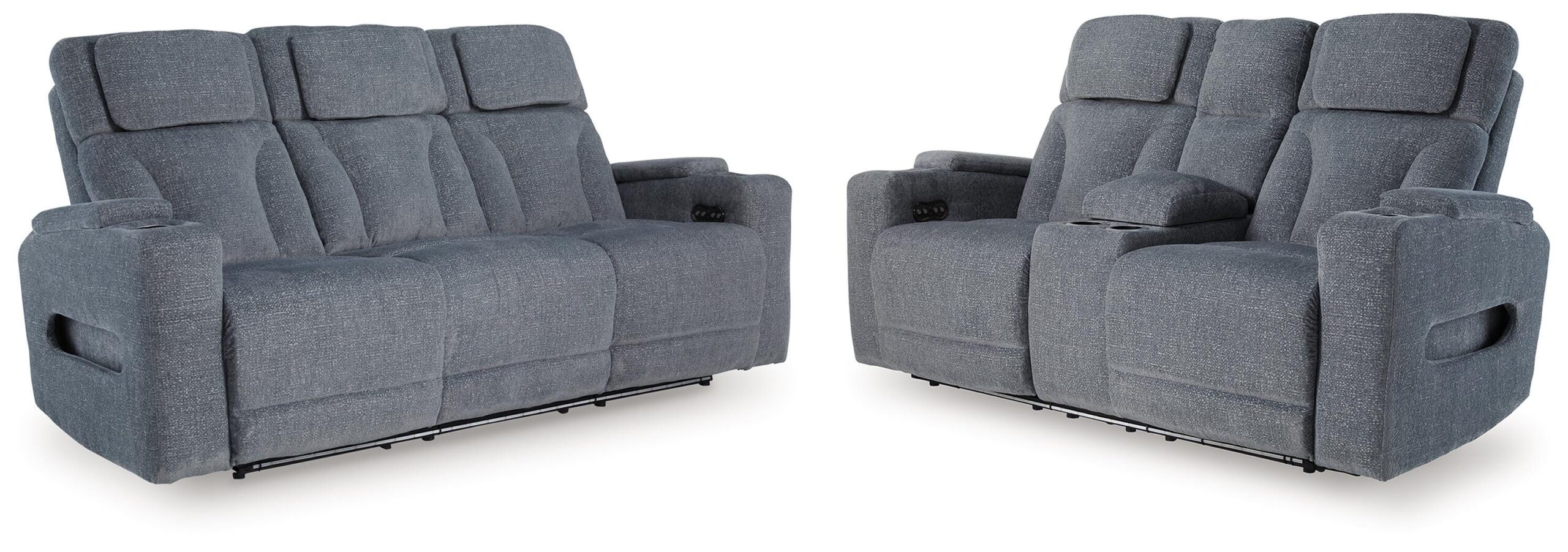 0ef8c23500d56acea62afec68e00cd91 Studio Cave Power Reclining Sofa and Loveseat - Image 1