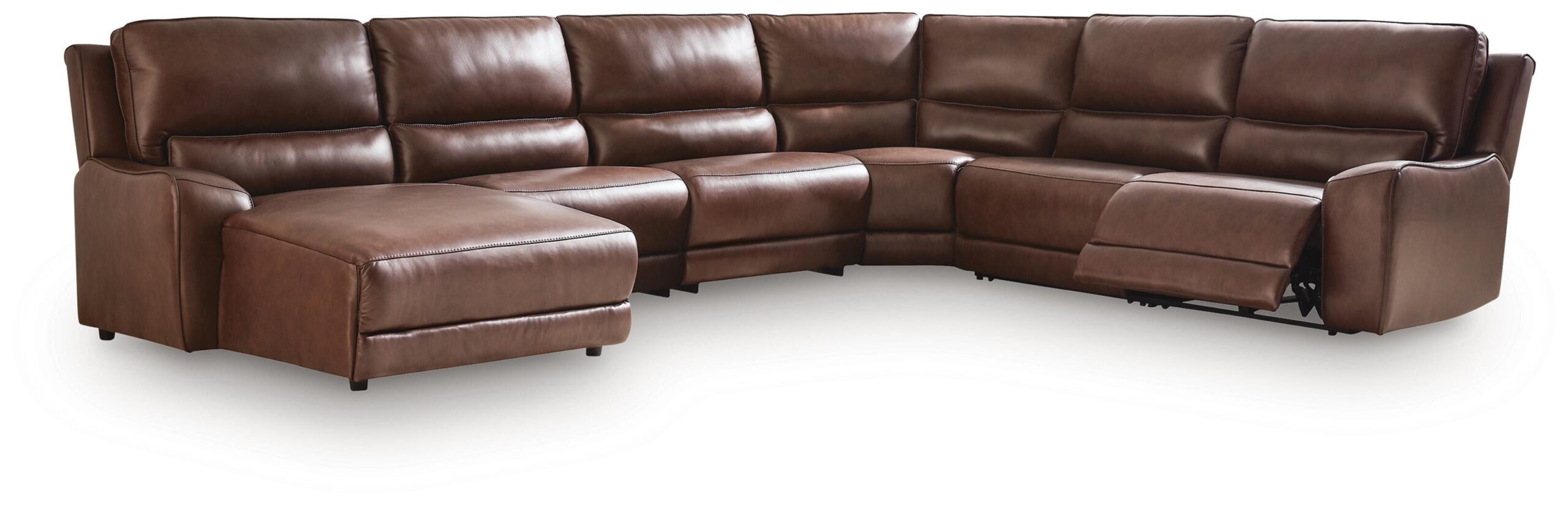 0fb9561957728c79438d2b9c945047d9 DeepWakes 6-Piece Reclining Sectional with Chaise - Image 1