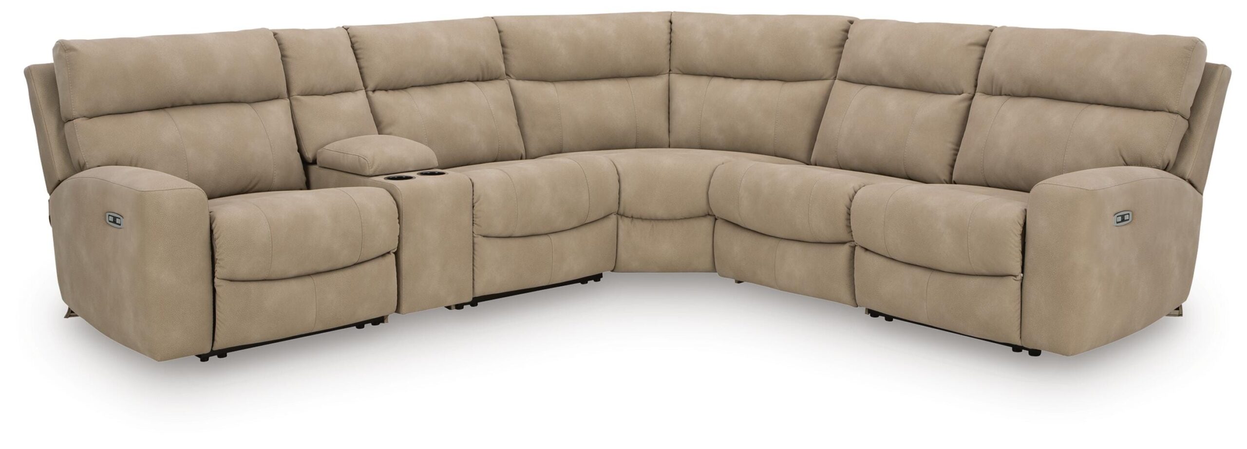 10dde5282b9363a900ec0a61dae0f251 Next-Gen Durapella 6-Piece Power Reclining Sectional - Image 1
