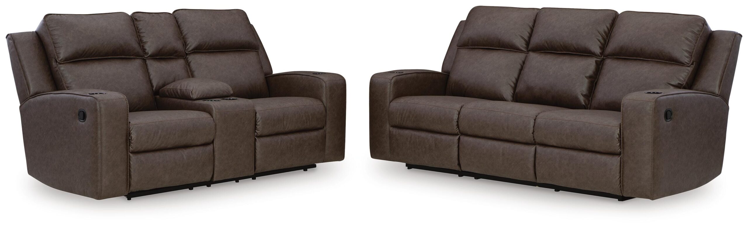 12327dea9253f794e60750bdb20f6f58 Lavenhorne Reclining Sofa and Loveseat - Image 1
