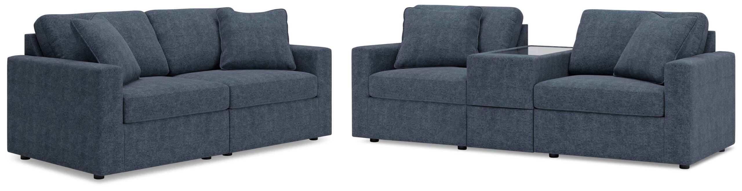 15f0db34a9cafc75e94ca55aa905ccfe Modmax 3-Piece Sectional Sofa and 2-Piece Sectional Loveseat - Image 1