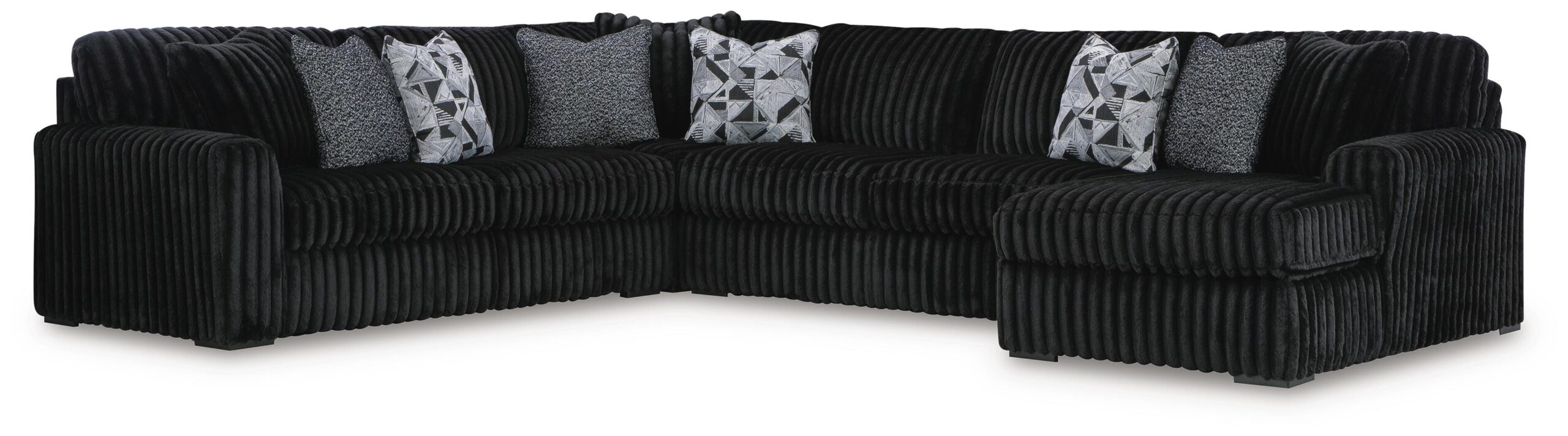 16969349fb2947b5ff632349761f3f7c Midnight-Madness 6-Piece Sectional with Chaise - Image 1