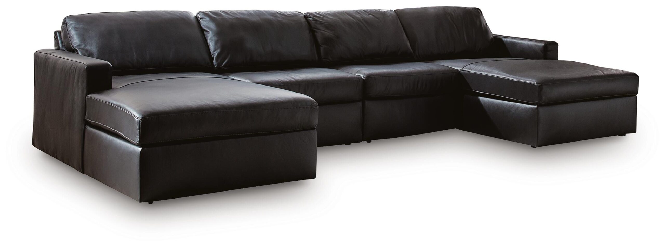 1744e86d923e28e9a7d2f4df338e1e19 Modmax II 4-Piece Double Chaise Sectional - Image 1