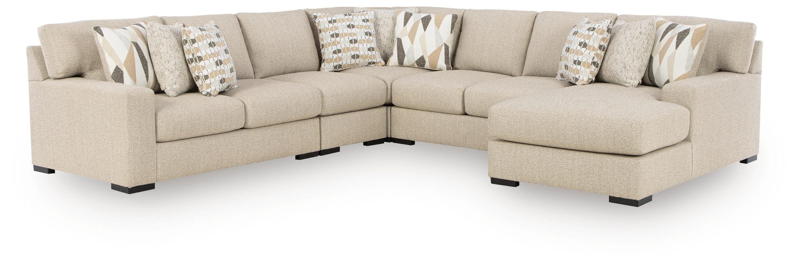 1b4292bc66dbbf1274a2e808e00a619d Laurelgrove 5-Piece Sectional with Chaise - Image 1