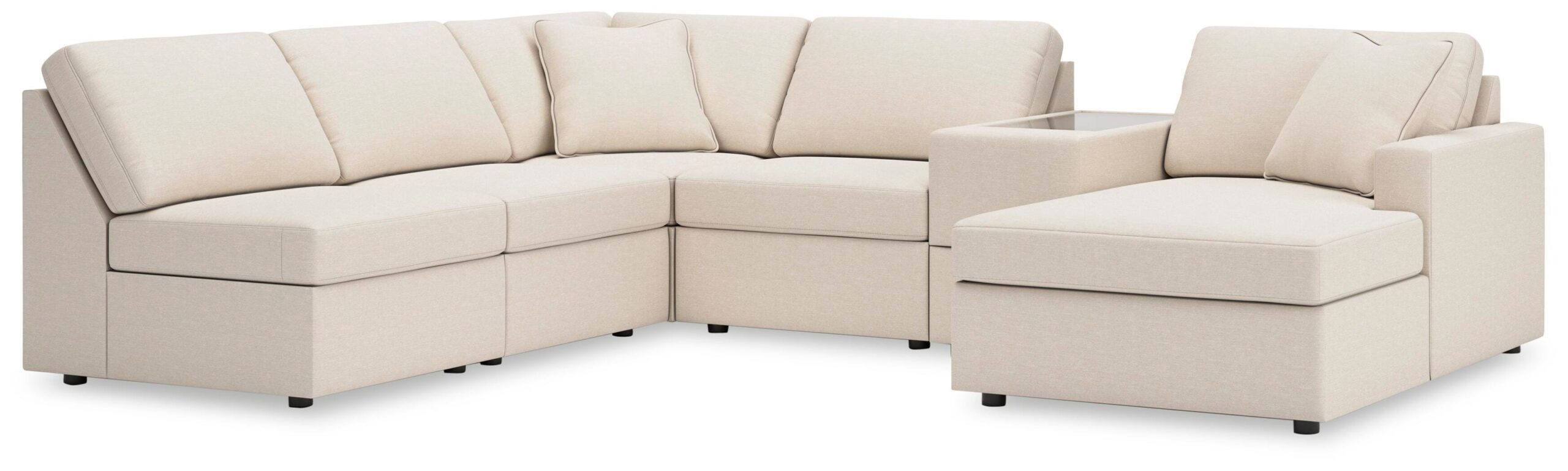 1b8f066488e3c2a62c105a23a90acd5f Modmax 6-Piece Sectional with Chaise - Image 1