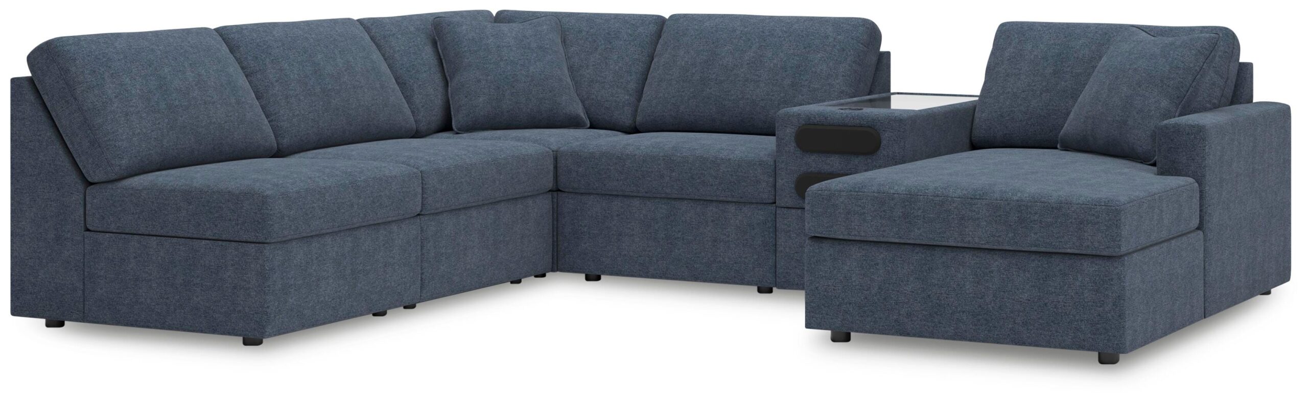 1d5b405f1fa0b59faa2af9f5398e4508 Modmax 6-Piece Sectional with Chaise - Image 1
