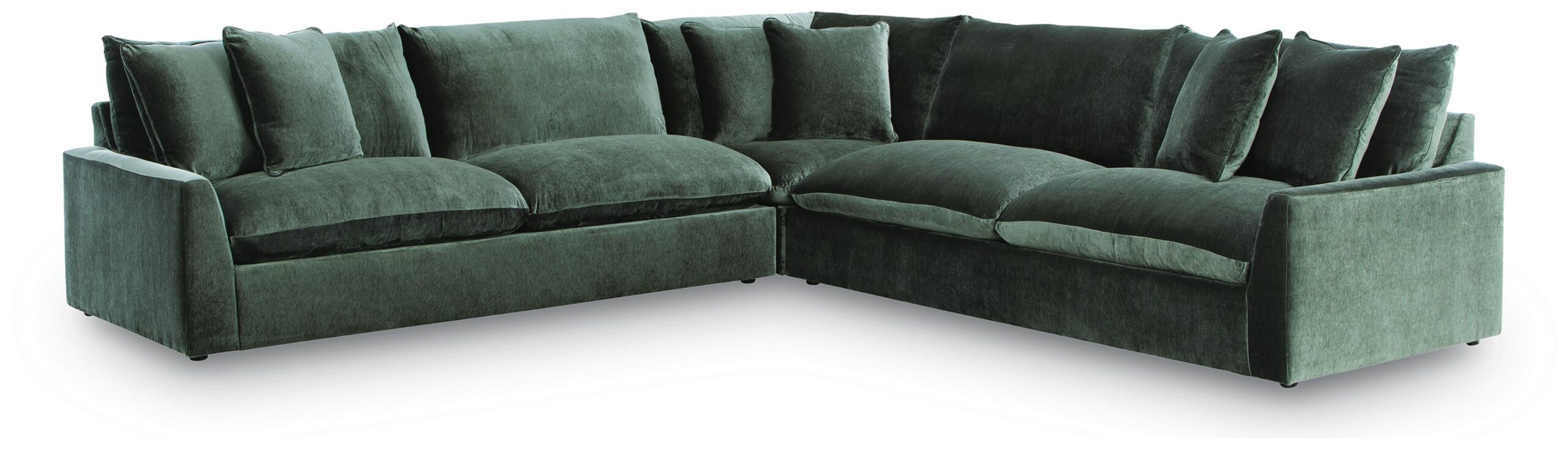 1dc1628d72694c10fb0cefa3c1a38615 Carriage View 3-Piece Sectional - Image 1