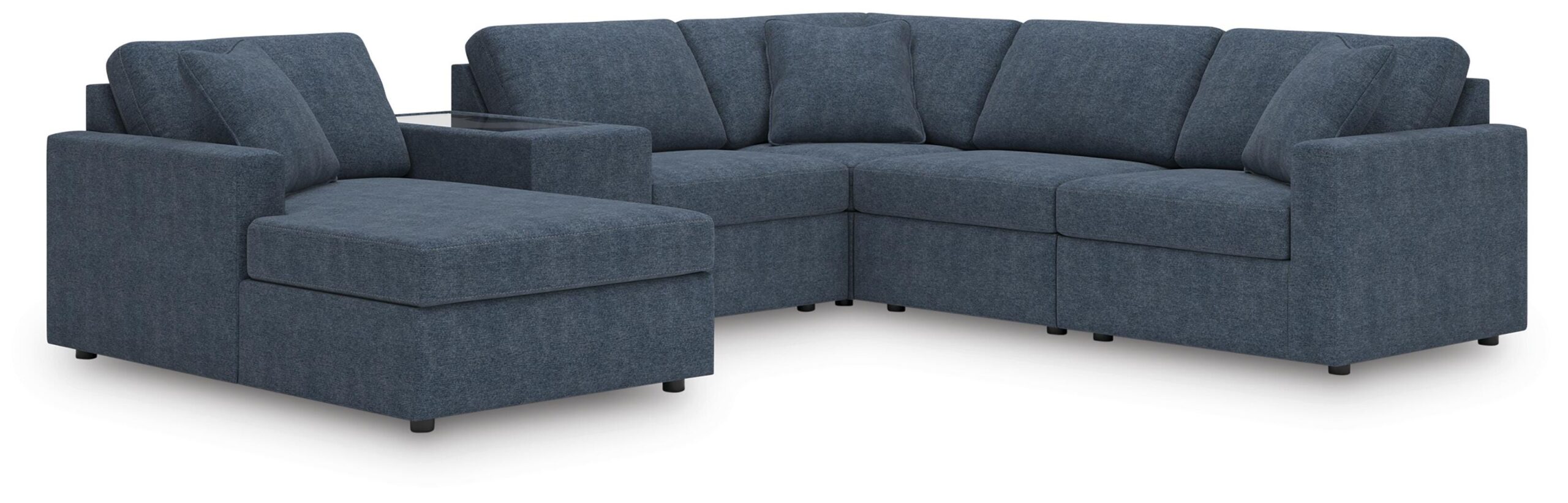 1f3b50f8785a728bc647efa1f2a76975 Modmax 6-Piece Sectional with Chaise - Image 1