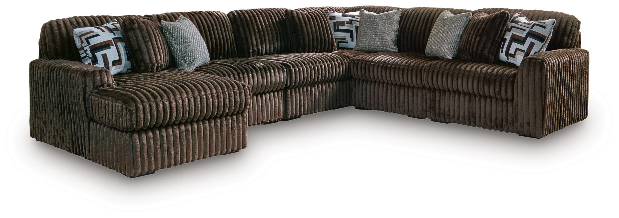 228000a1260f5cf26dd1c5ccde56456c Midnight-Madness 6-Piece Sectional with Chaise - Image 1