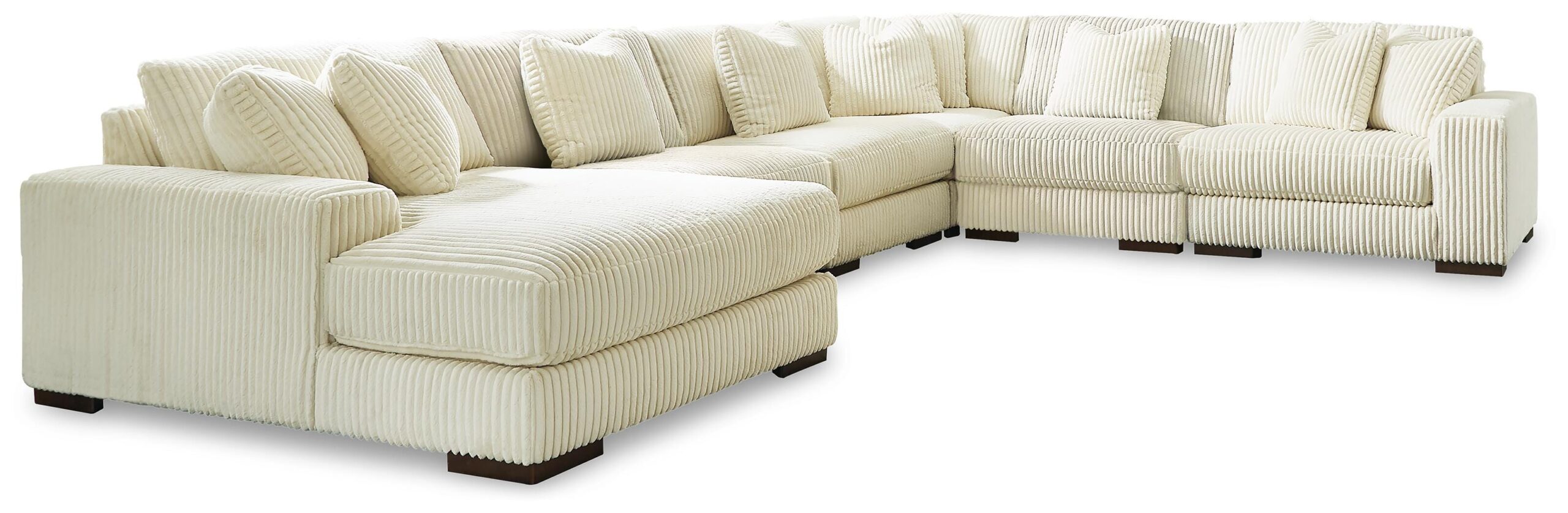 23217da6379ad0f79747e944bfb5b2b3 Lindyn 6-Piece Sectional with Chaise - Image 1