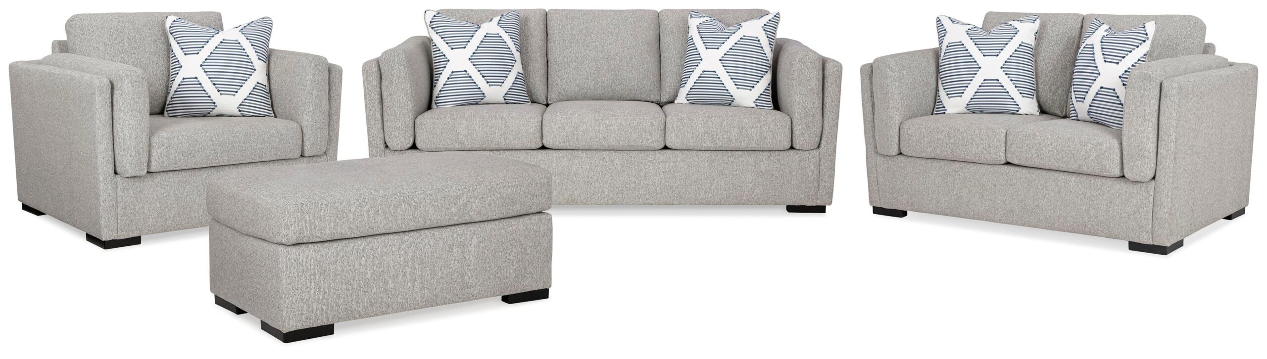 24d4efffa1f8a48443506ccb7f014c98 Evansley Sofa, Loveseat, Oversized Chair and Ottoman - Image 1