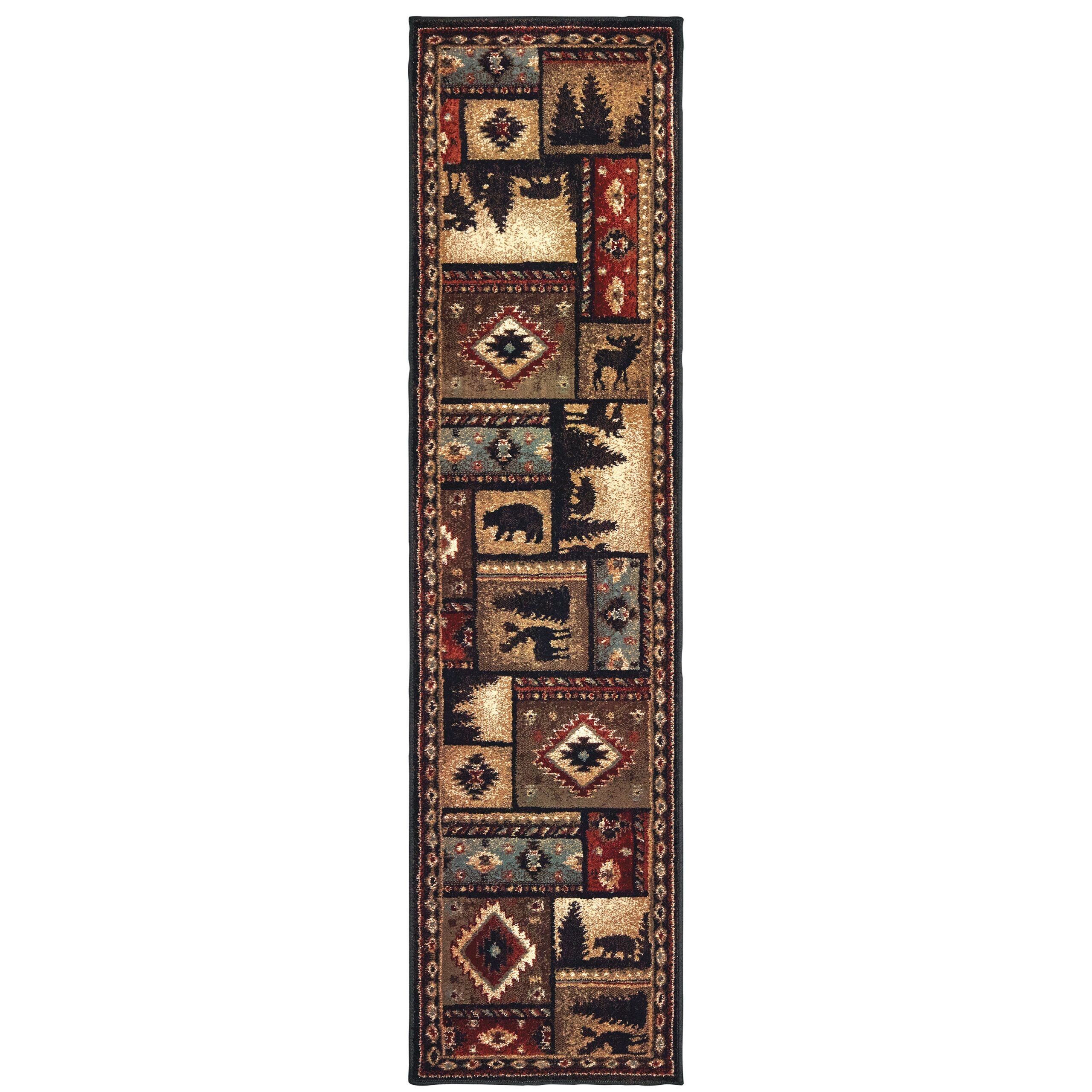 266e614f232c154f4bb967b285bcbd0e Woodlands 1041C 1'10" X 7' 6" - WOO1041C110X76 - Image 1