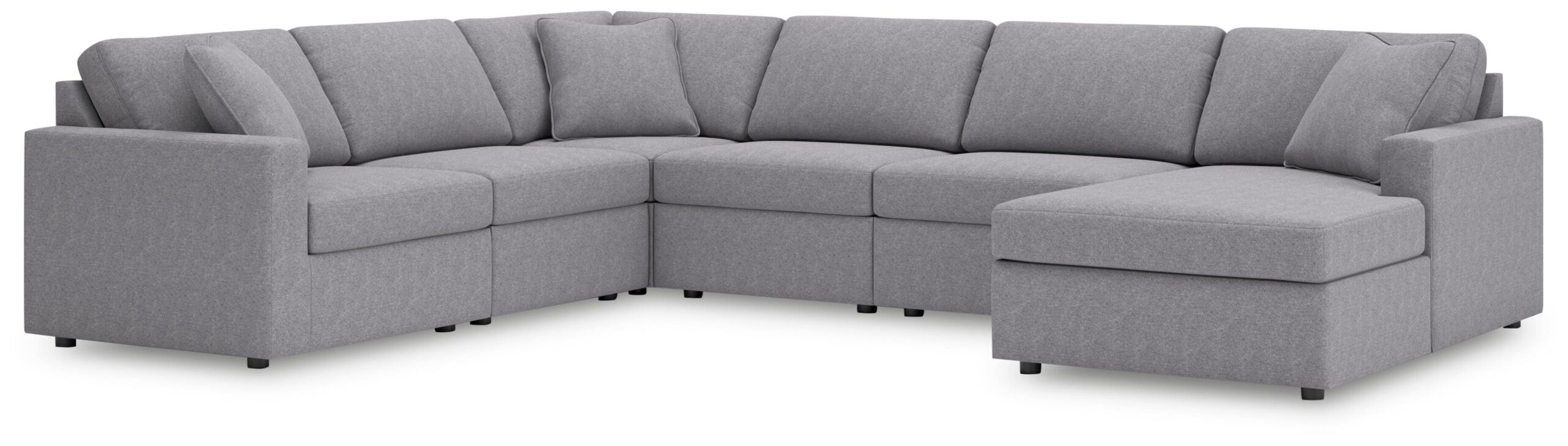 2907853f6ab1db58c076299b244dee3d Modmax 6-Piece Sectional with Chaise - Image 1