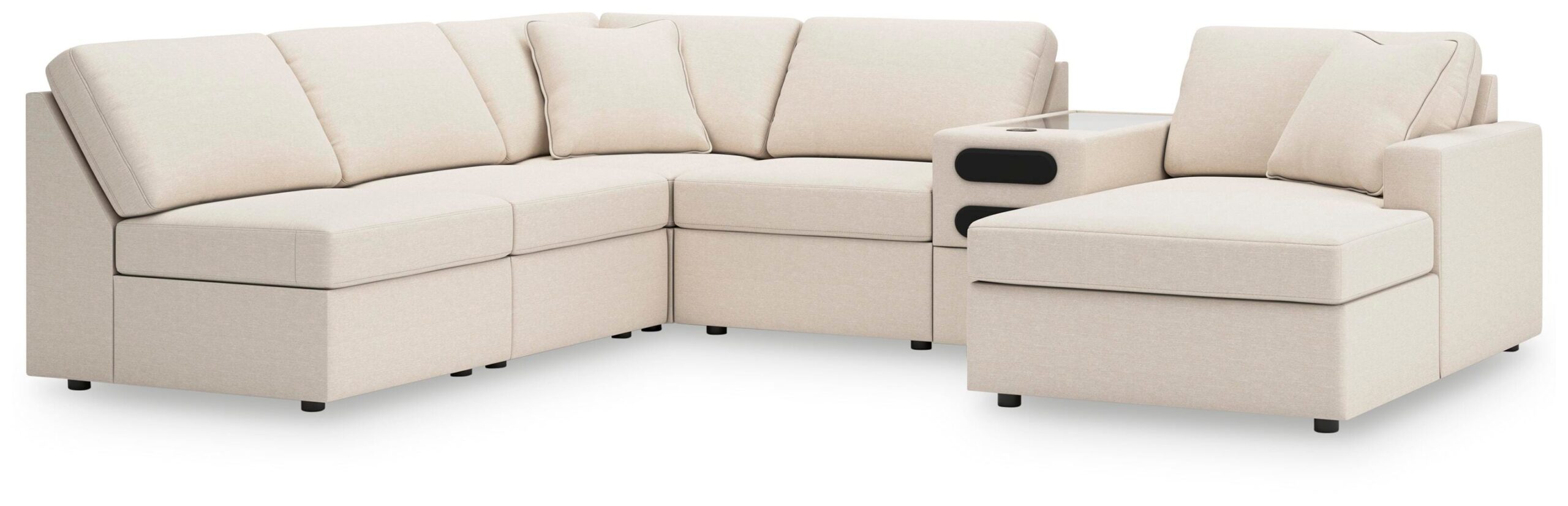 2c69cedb830688994daa26bbef8476c1 Modmax 6-Piece Sectional with Chaise - Image 1
