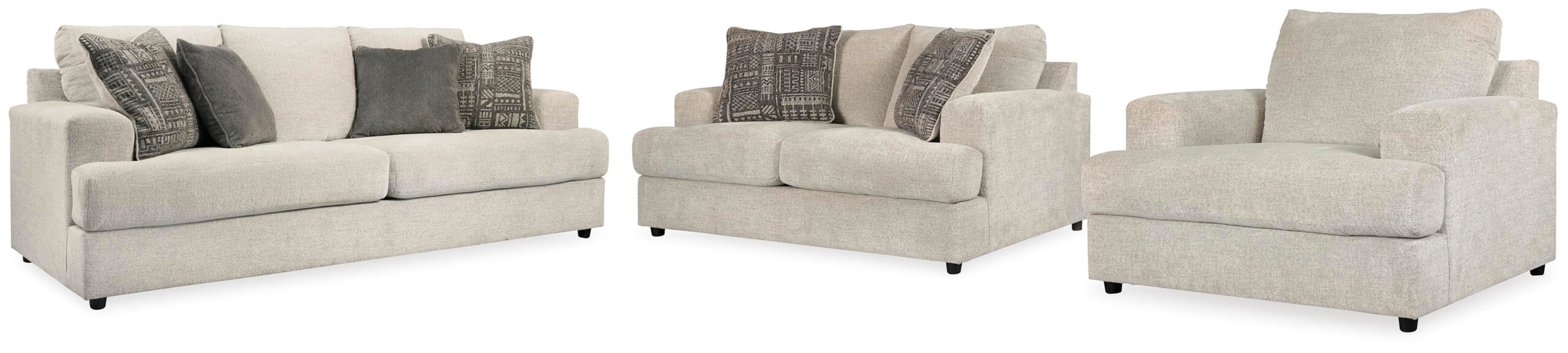 2cb7ce05683fcbfbc26ff5da1b248928 Soletren Sofa, Loveseat and Oversized Chair - Image 1