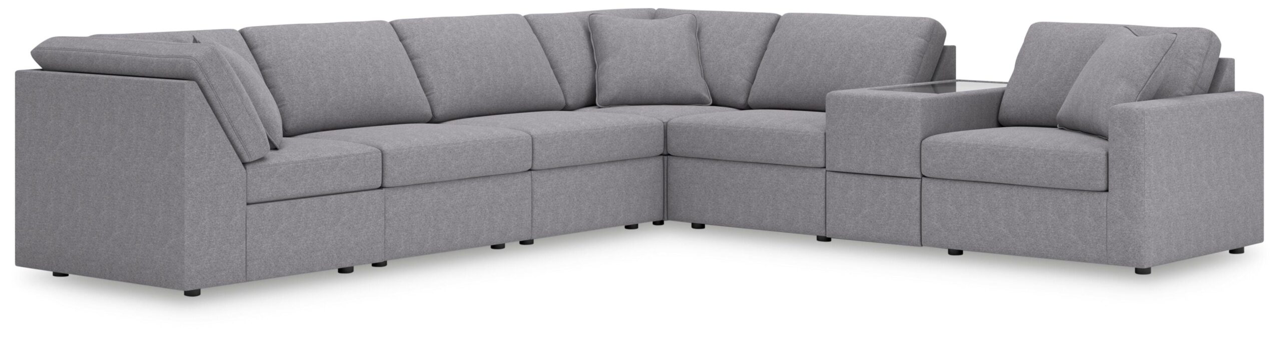 2cfa4ef6e5ae38b2a15943302e94ec78 Modmax 7-Piece Sectional - Image 1