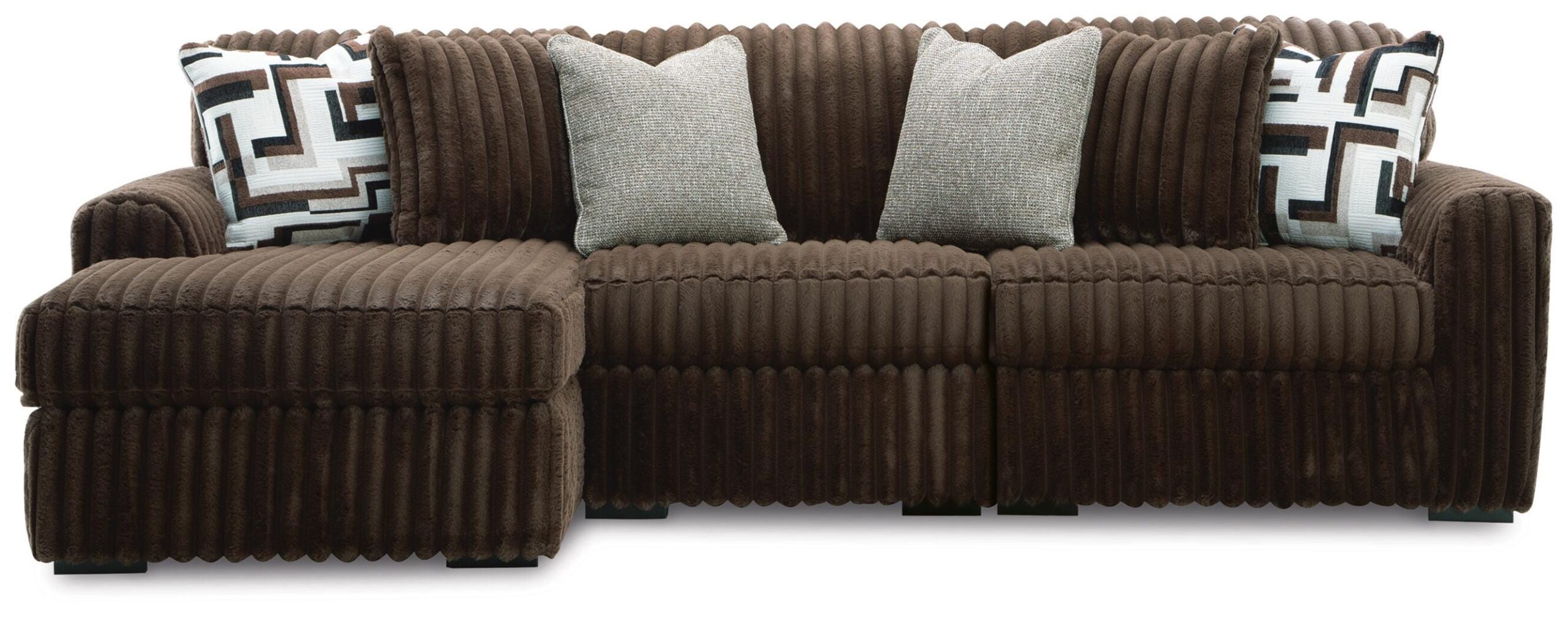 2f2f46eb627a91d2e1462de84784c21d Midnight-Madness 3-Piece Sectional with Chaise - Image 1