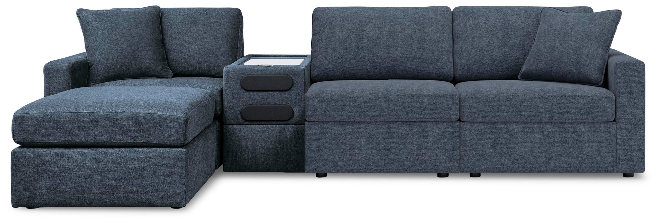 2f80098e0c0a894f88c3a546ebfaa93a Modmax 4-Piece Sectional and Ottoman - Image 1