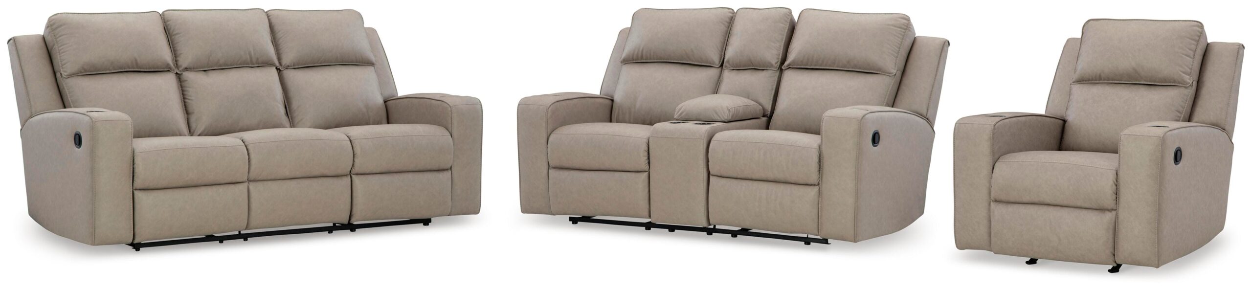30d518ad28352cd234247e3edde6e17c Lavenhorne Reclining Sofa, Loveseat and Recliner - Image 1