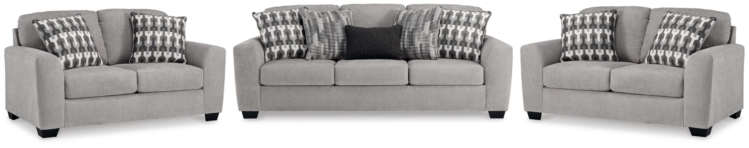 312907cb9ddb5391444ed00483586184 Avenal Park Sofa and 2 Loveseats - Image 1