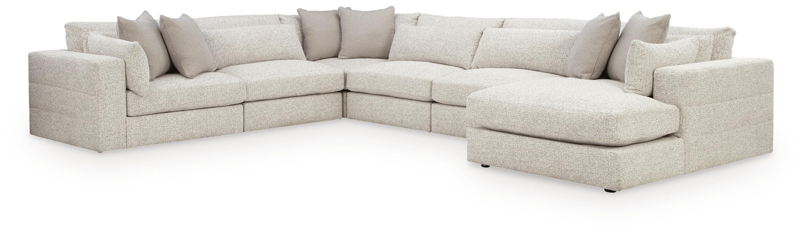 3200a49fd2b55e1baf8147b2823cdf91 Ashbourne Estate 6-Piece Sectional with Chaise - Image 1