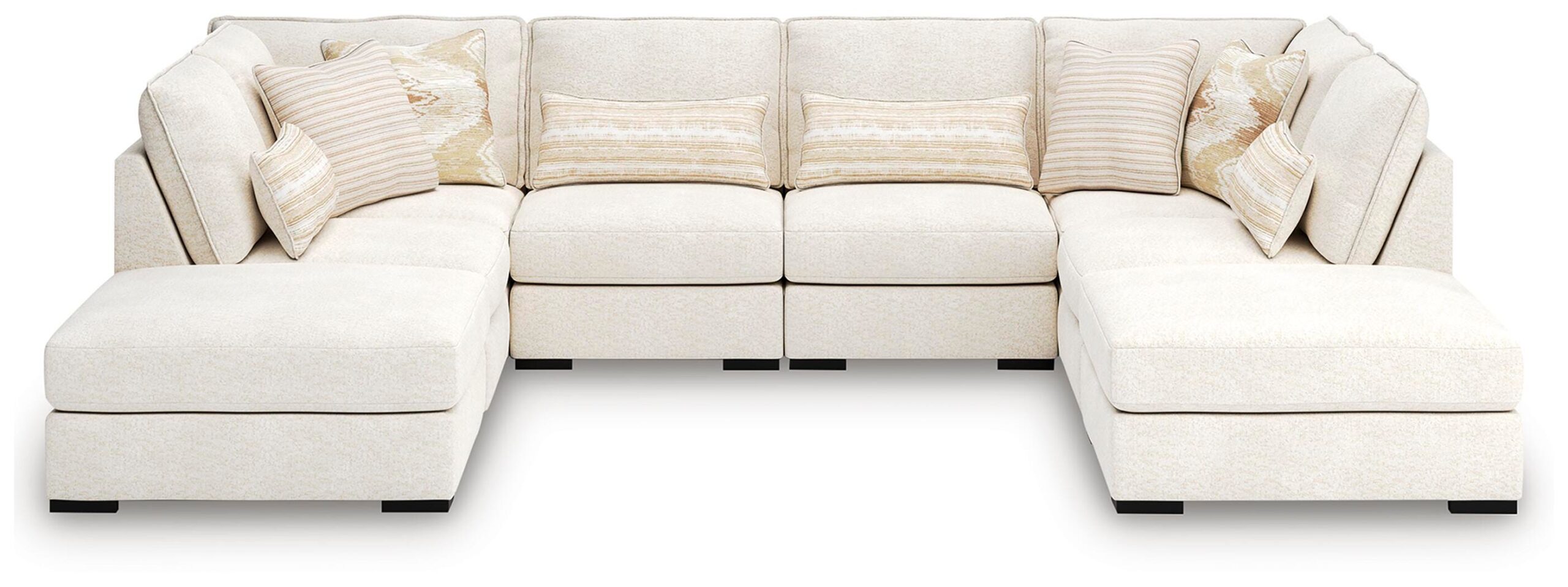 3279c395d70e3a13213f5ceb29270428 Donelson Creek 6-Piece Sectional and Ottoman - Image 1