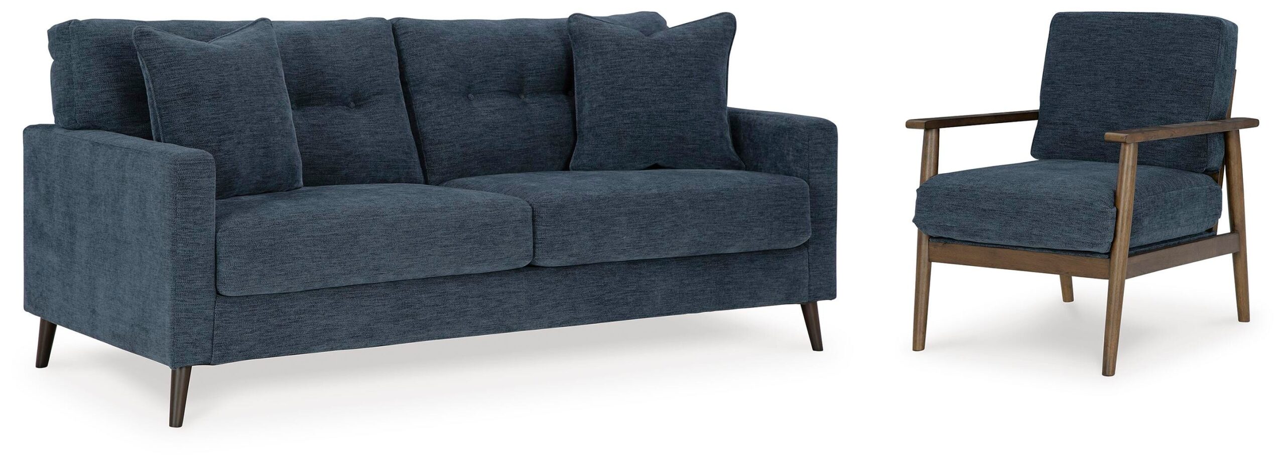 32c174affb351a933b9c5f7fa94e7875 Bixler Sofa and Chair - Image 1