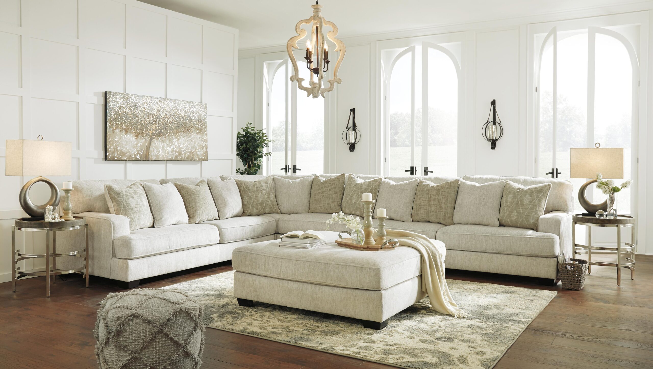 33276ad2908763e09ccc9ea66cf5e2cd Rawcliffe 4-Piece Sectional with Ottoman - Image 1