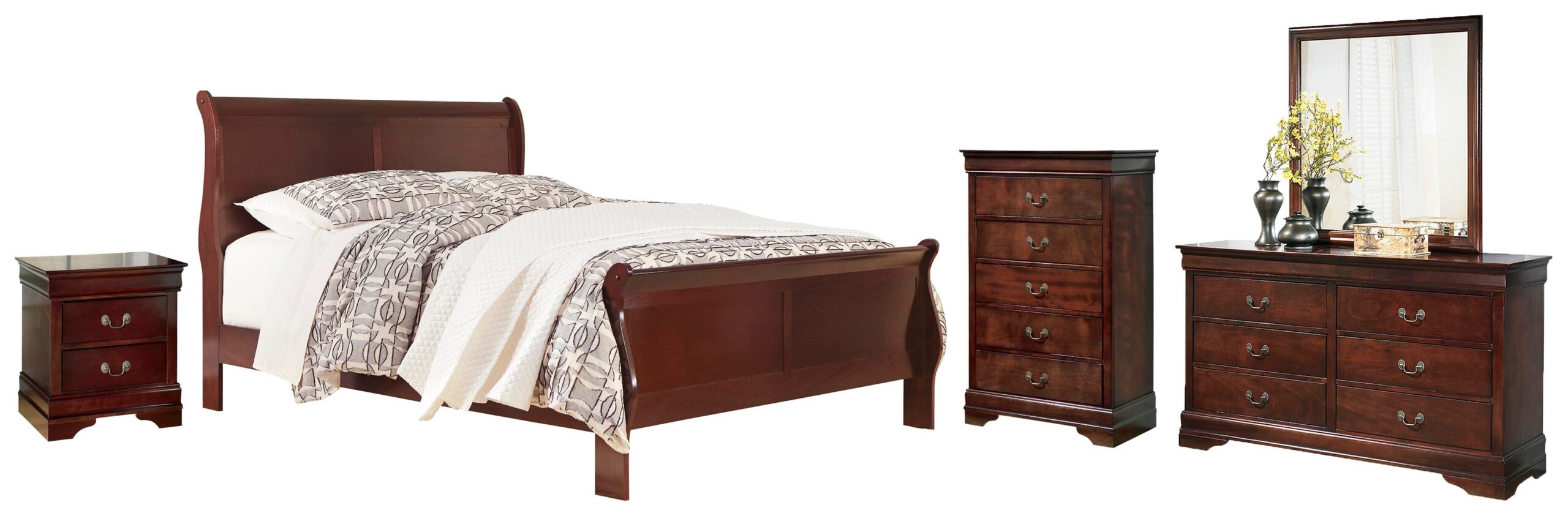 33c33489109c91febd55a1578a3412b0 Alisdair King Sleigh Bed, Dresser, Mirror and Nightstand - Image 1