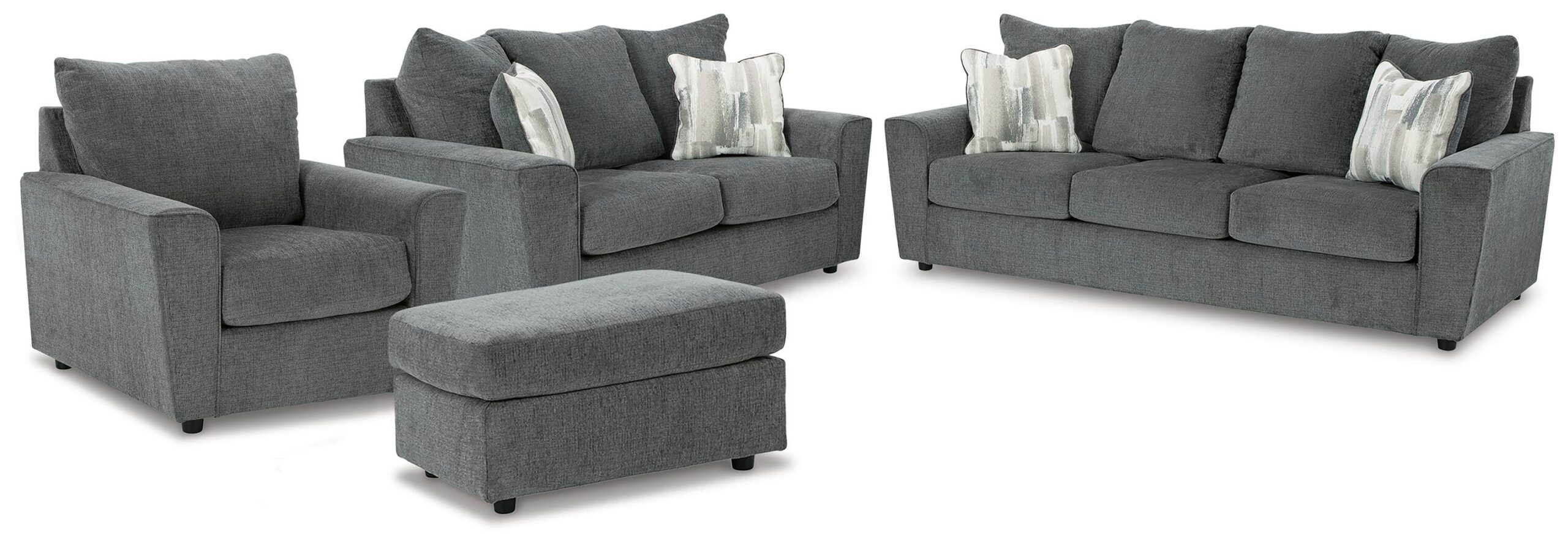 3411e0301b2b0870b7c4be1f5a3e63ff Stairatt Sofa, Loveseat, Chair and Ottoman - Image 1