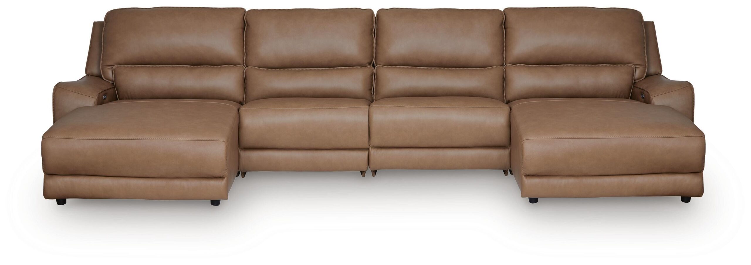 35872513af5ffde58b8d19644b0bfe13 DeepWakes 4-Piece Power Reclining Sectional with Chaise - Image 1