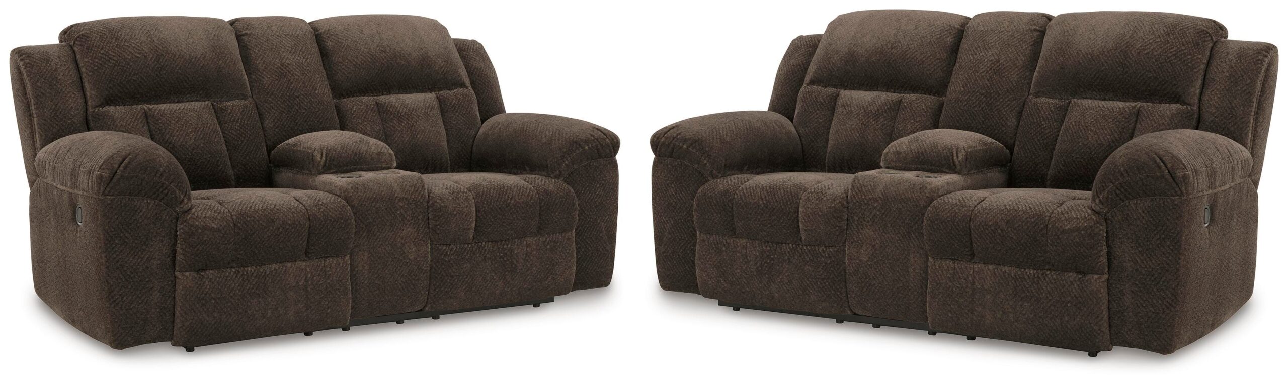 36b5358cdc7a74479e92016e56bb62ca Frohn Set of 2 Reclining Loveseats - Image 1
