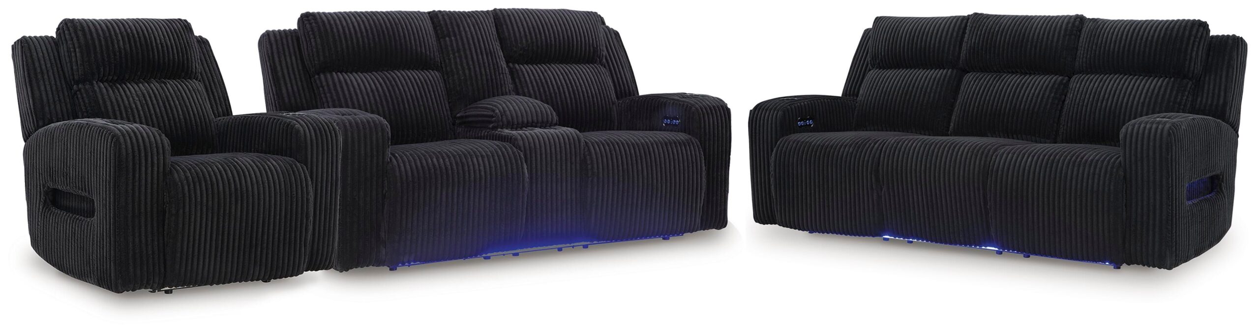 3a0f52ec7cb735313aee2648f076c45a Belvarrow Power Reclining Sofa, Loveseat and Recliner - Image 1