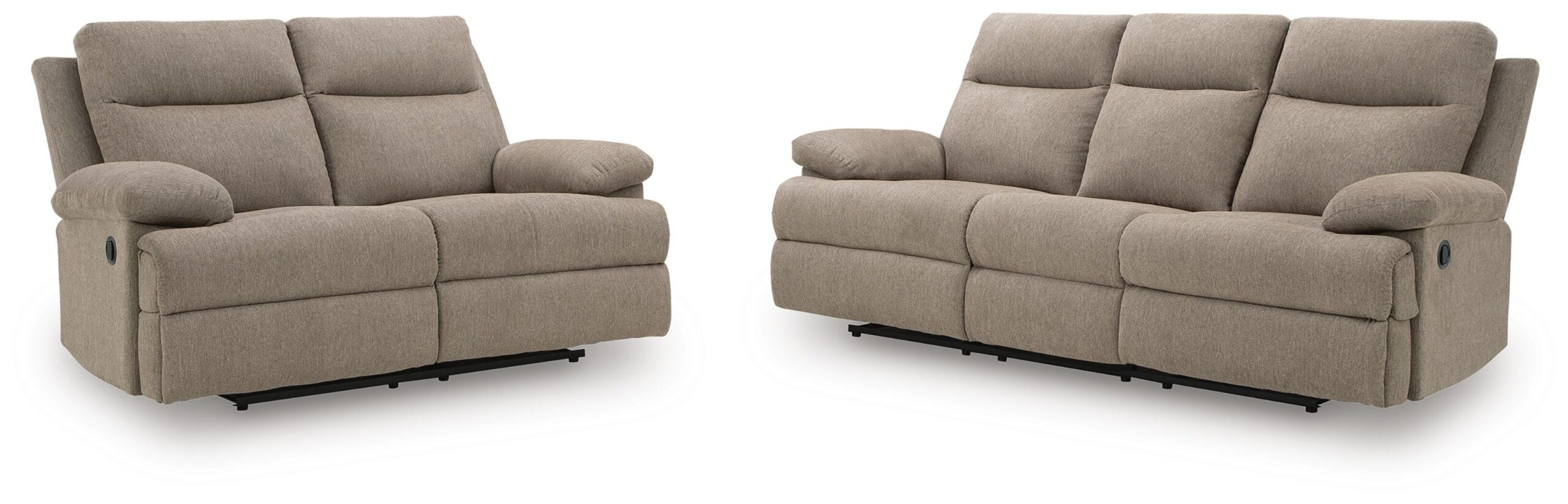 3a7e8131b09c2ec219ead705435dd99f Side-Swipe Reclining Sofa and Loveseat - Image 1