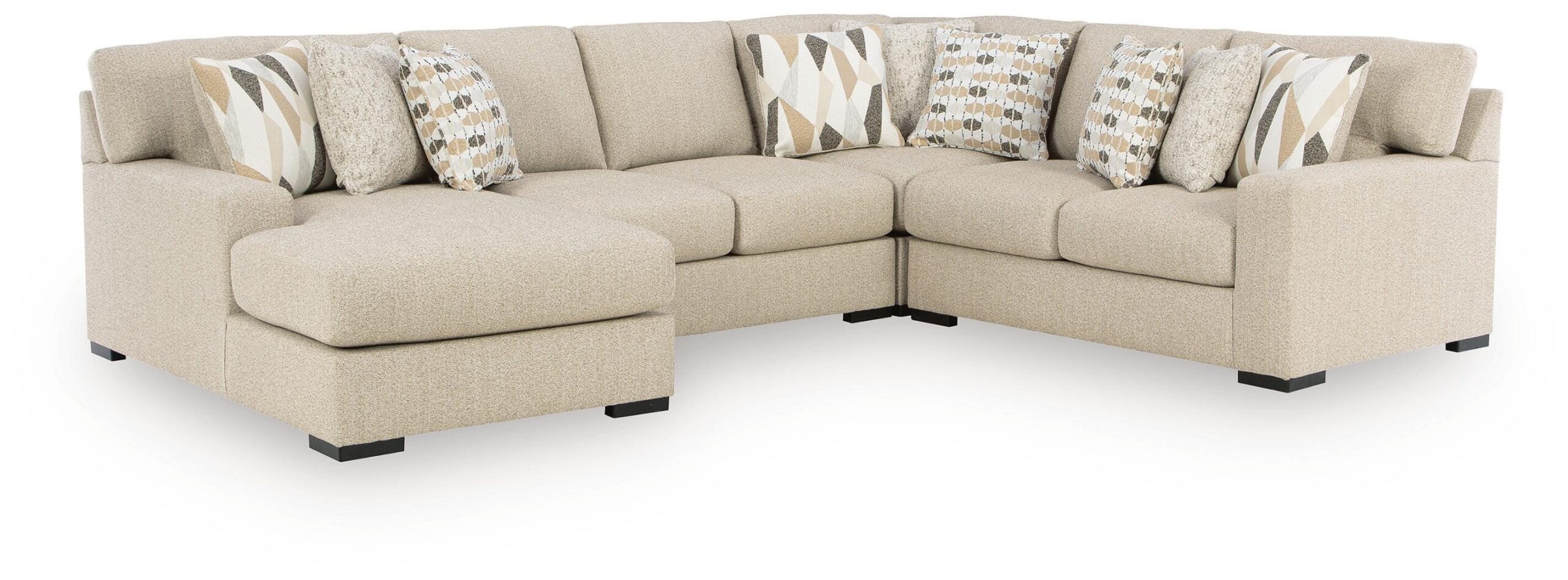 3c9a77125d49a62a5de65cbfc33d5d94 Laurelgrove 4-Piece Sectional with Chaise - Image 1