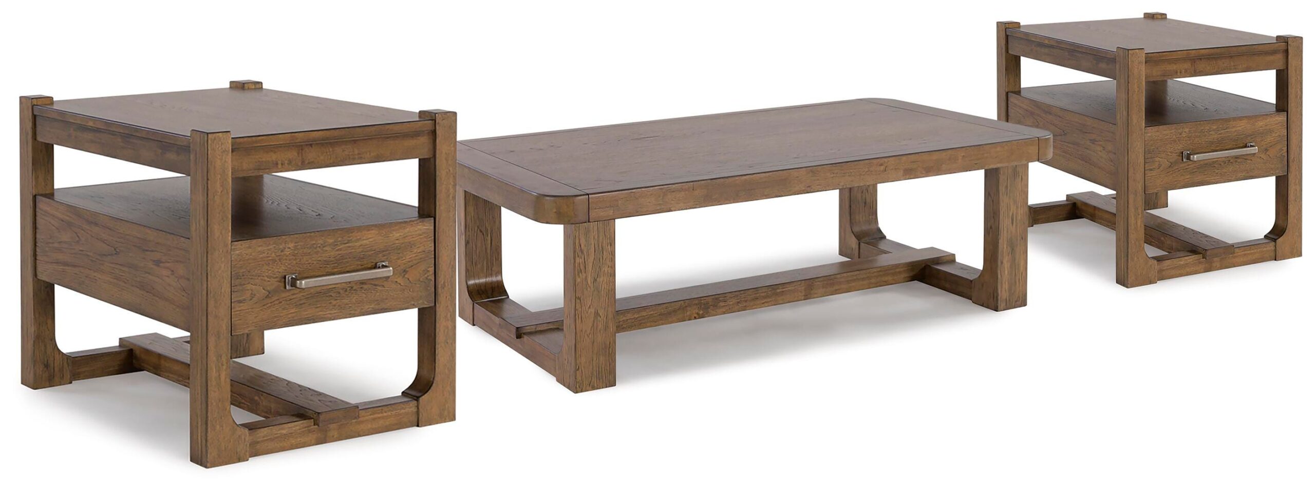 3e48d245710e2ae7401a12492c05e627 Cabalynn Coffee Table and 2 End Tables - Image 1