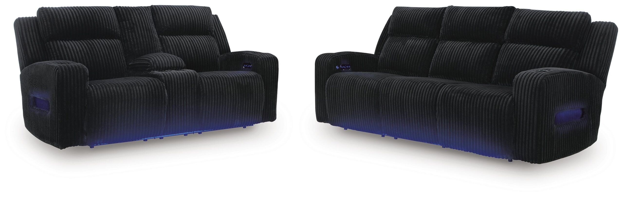 3e586cc021b9ef57083c7989e9983dbb Belvarrow Power Reclining Sofa and Loveseat - Image 1