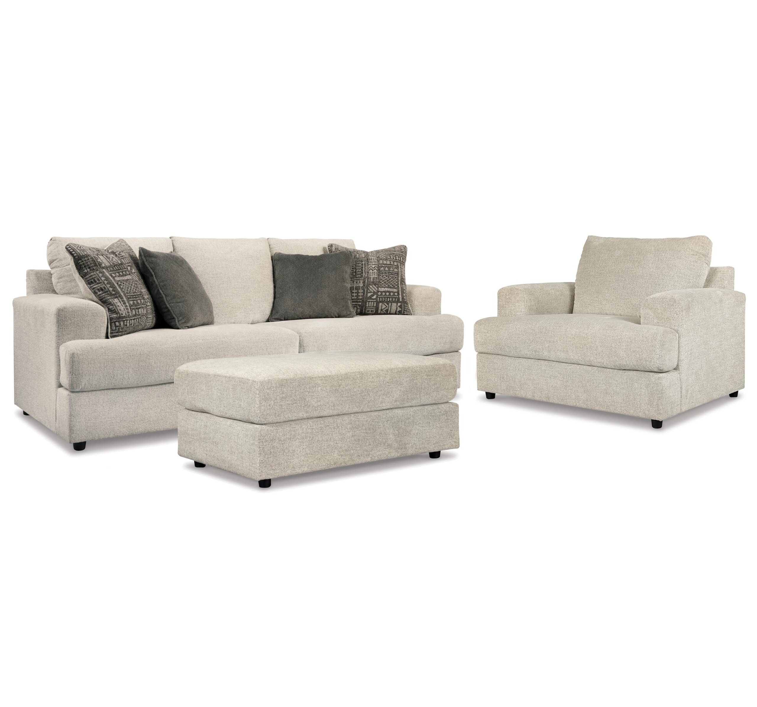 3ea5b339efe14078c767587eef7b4bbd Soletren Sofa, Chair, and Ottoman - Image 1