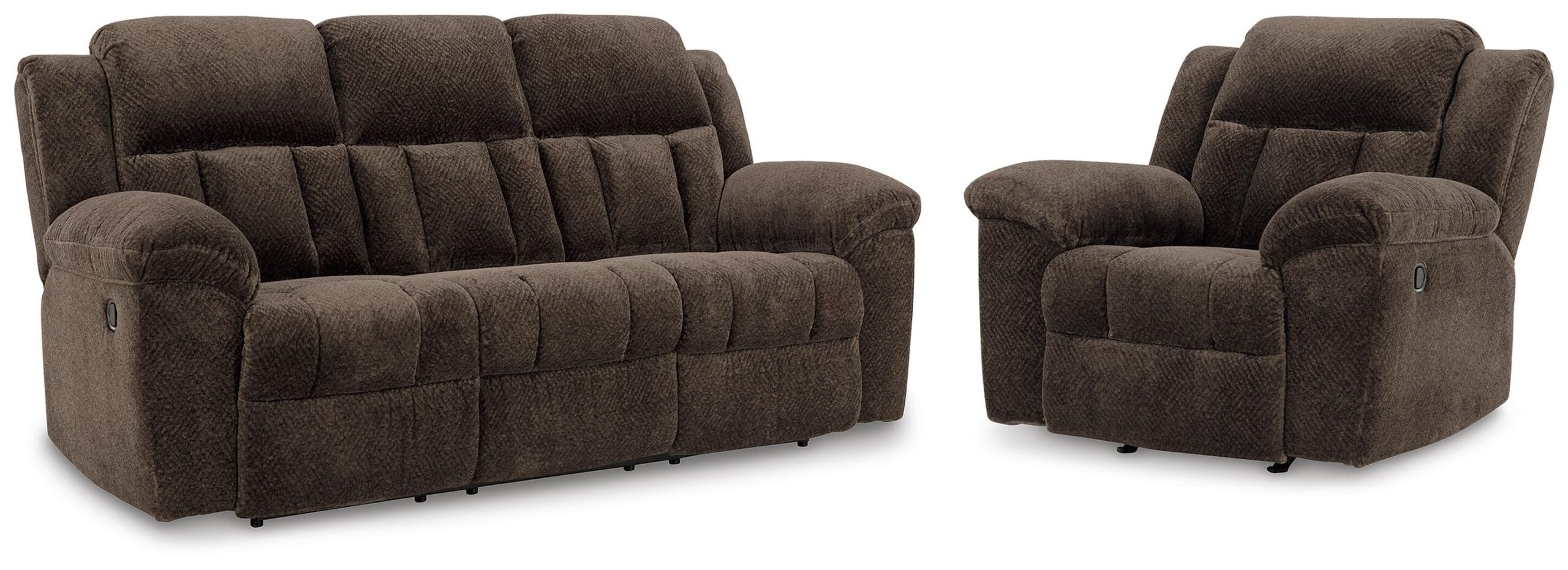 3f22f0dbebbfd32fd1af45fdd61eee41 Frohn Reclining Sofa and Recliner - Image 1