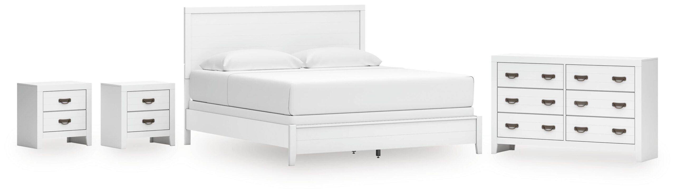 3f3d55783490bb50da547ab34fcf45b2 Binterglen King Panel Bed, Dresser and 2 Nightstands - Image 1