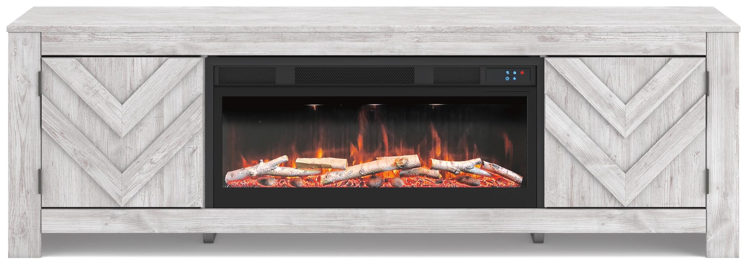 45ef389709f4e8a77ed39a2effe7e55b Cayboni 71" TV Stand with Electric Fireplace - Image 1