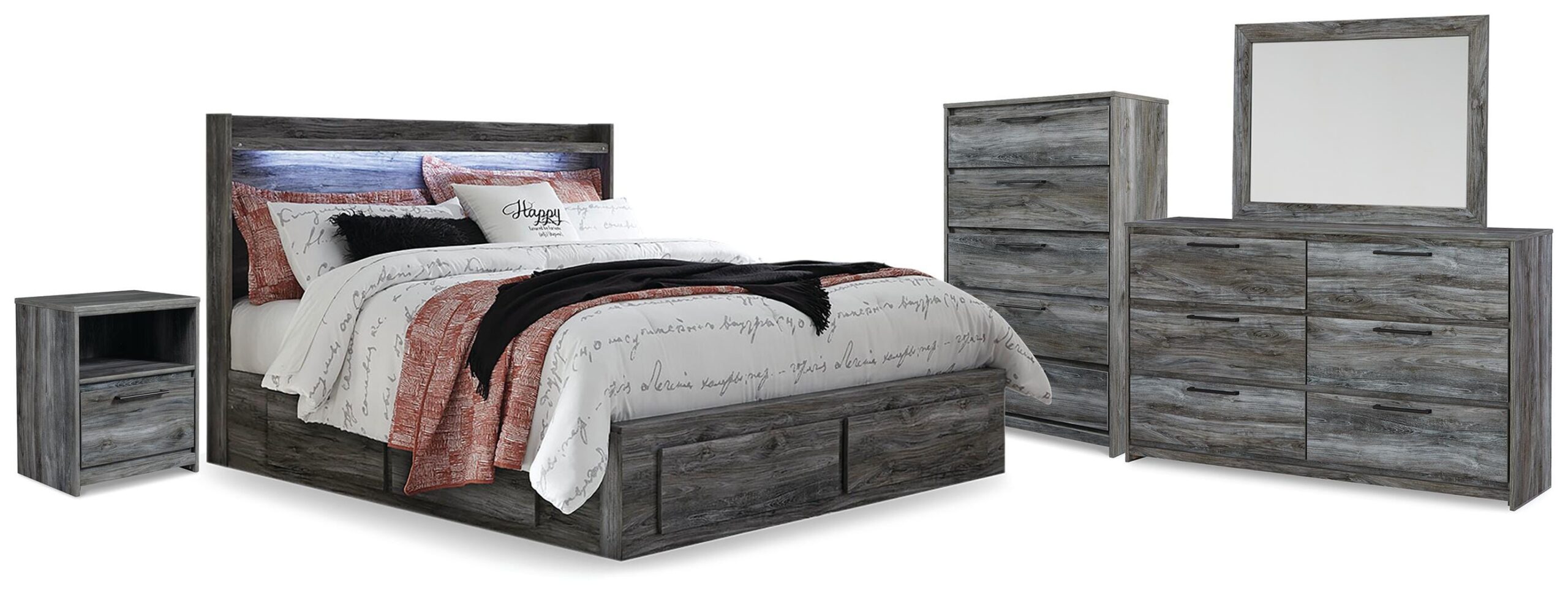 4790984ce32211d80063f3693b15f6ff Baystorm King Storage Bed, Dresser, Mirror, Chest and Nightstand - Image 1