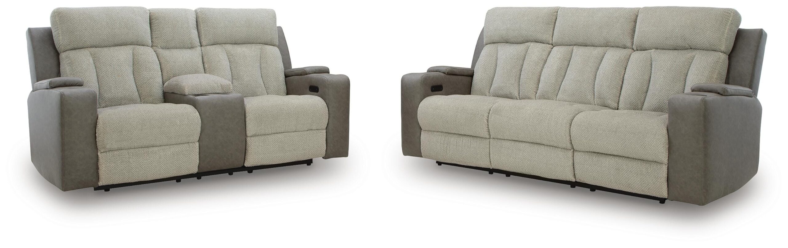 47b8f95d82d7758983c3babbd0b6fdb3 Branthorpe Power Reclining Sofa and Loveseat - Image 1