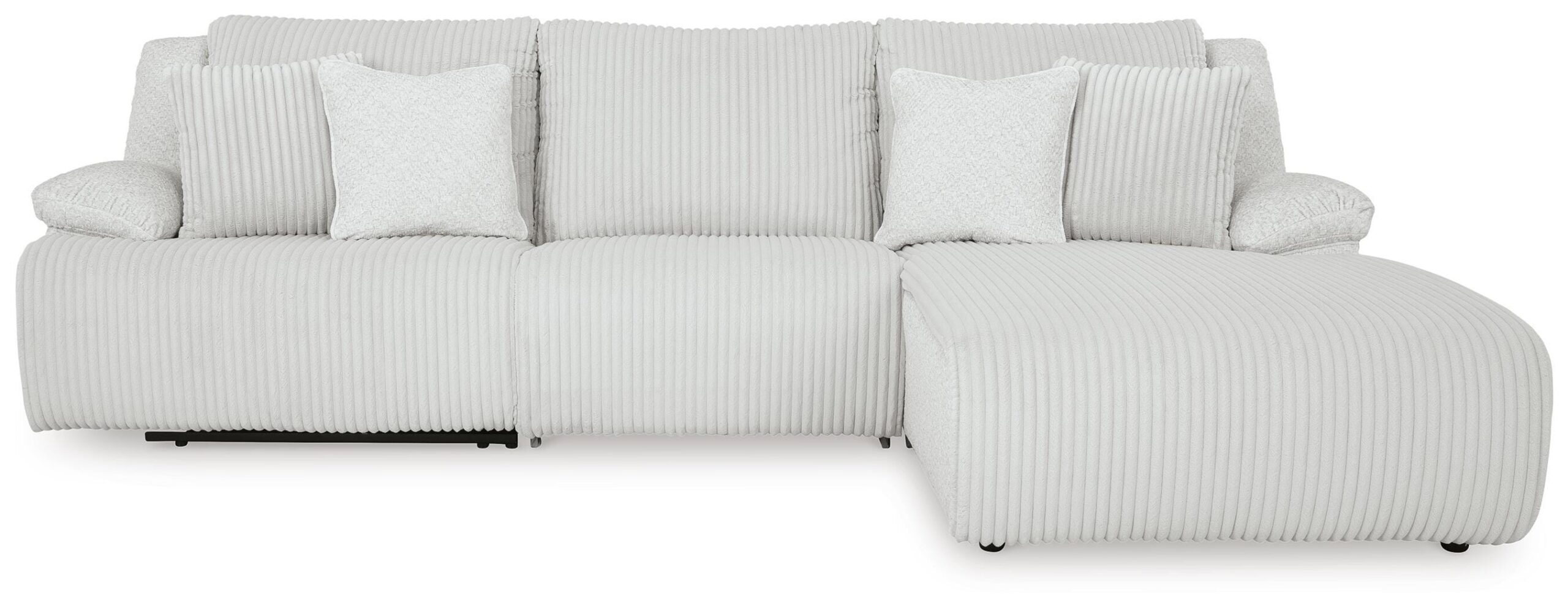 482a22db21dbf9912158399e832438f0 Top Tier 3-Piece Reclining Sectional Sofa Chaise - Image 1