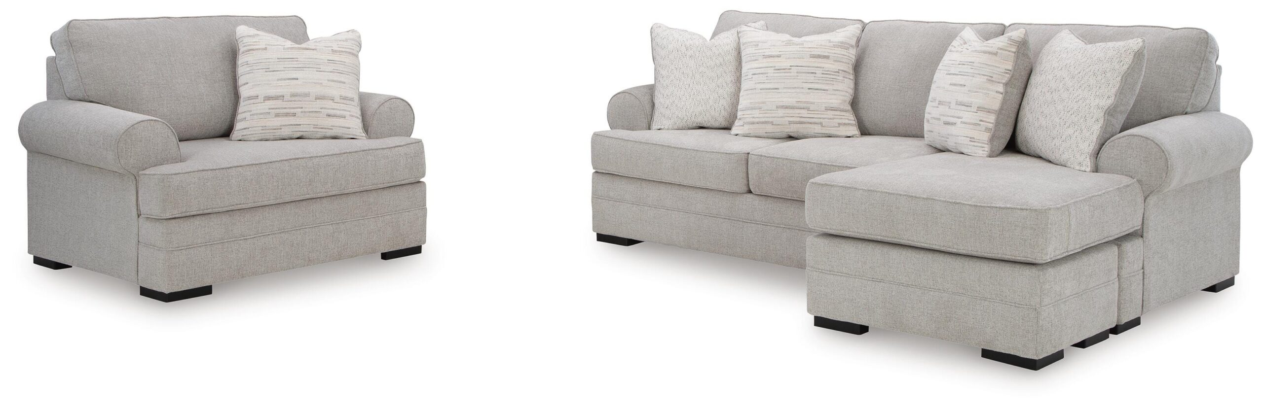 4ca9cfdcddd3f47f11f79f61c5099132 Eastonbridge Sofa Chaise and Oversized Chair - Image 1